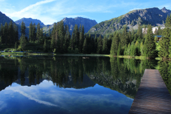 der schönste Badesee im Schanfigg