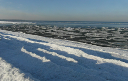 Winter am Ostseestrand
