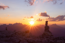 Ultime luci tra le dolomiti