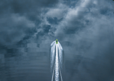 Through the autumn clouds