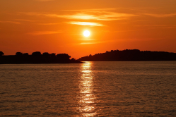 Sunset on the Adriatic Sea
