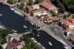 Greifswald-Wieck, Fischerdorf am Greifswalder Bodden