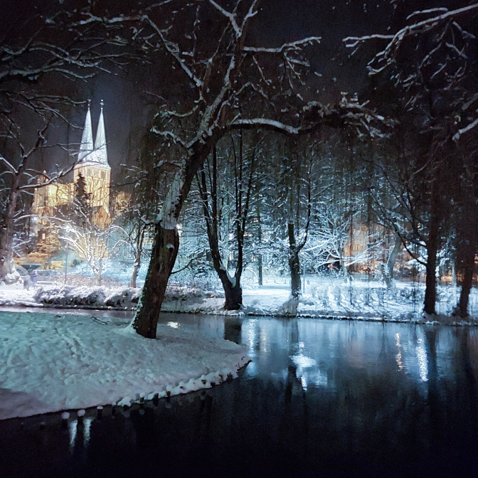 Park Podzamcze w Olsztynie