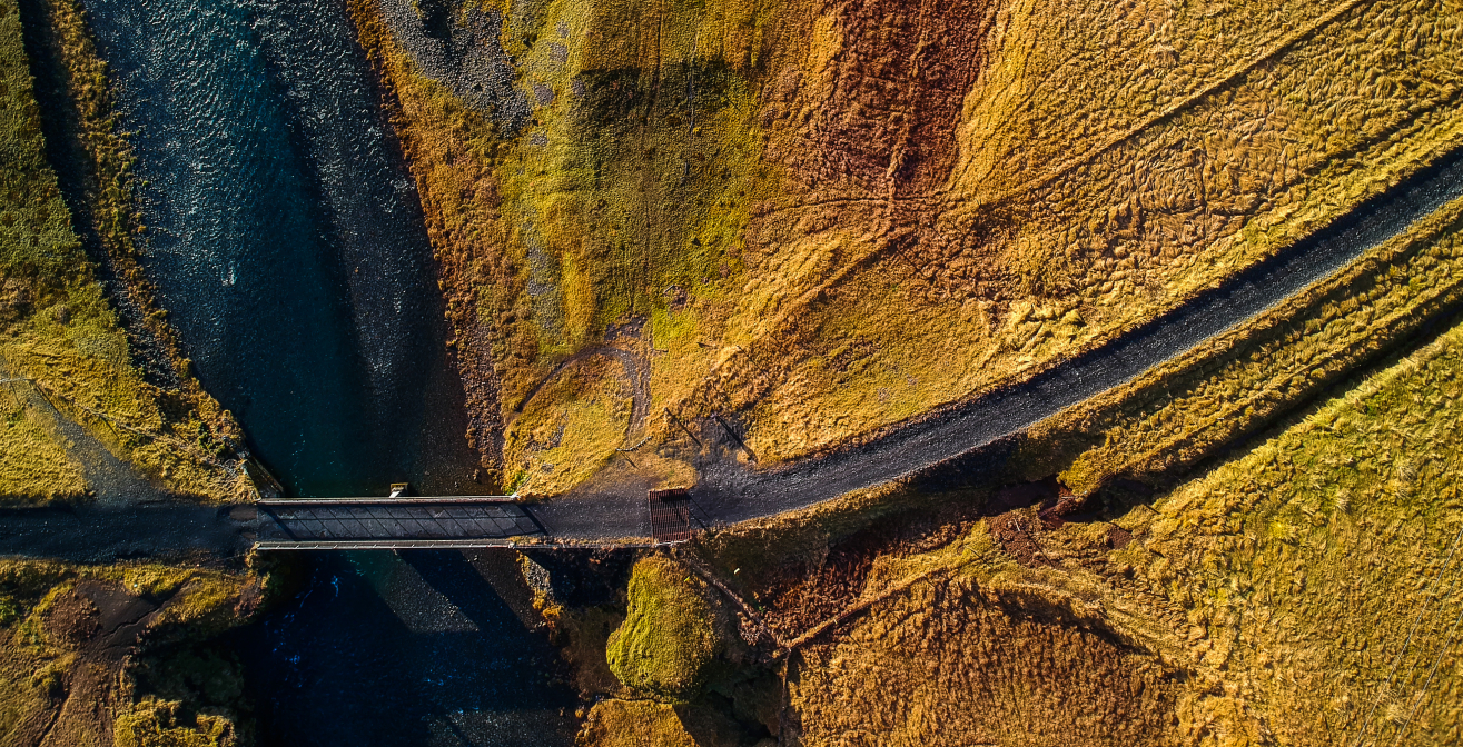 Bridge in Iceland