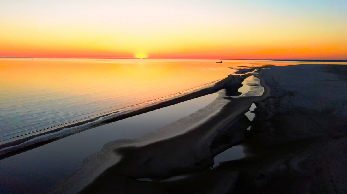 Sunset an der Nordsee