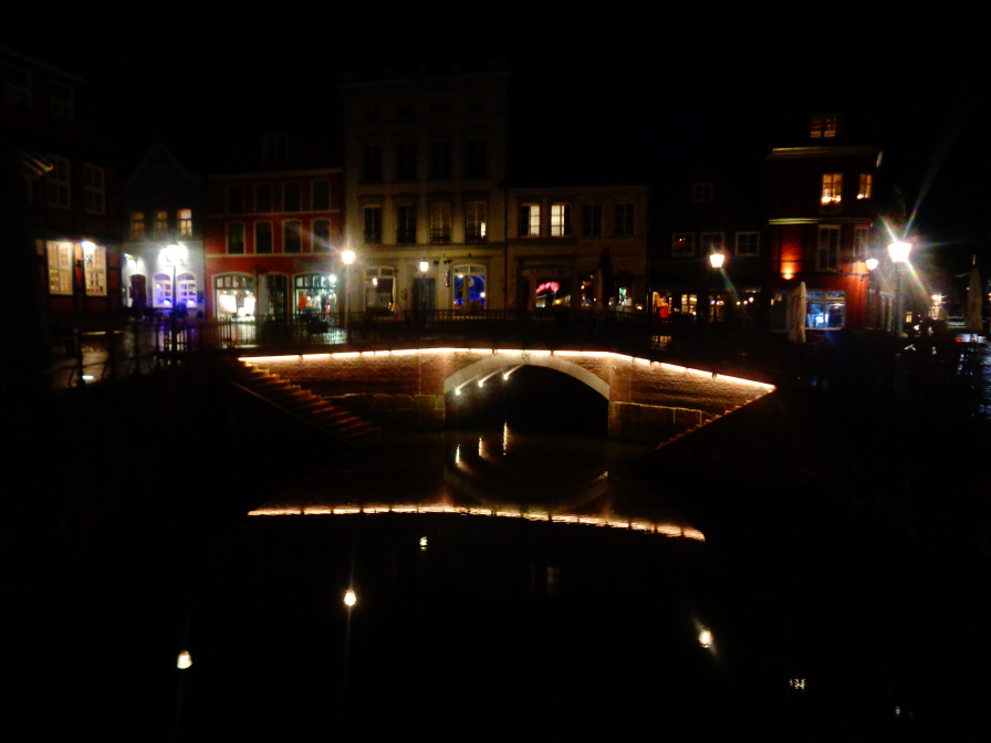 nächtliche Spiegelung