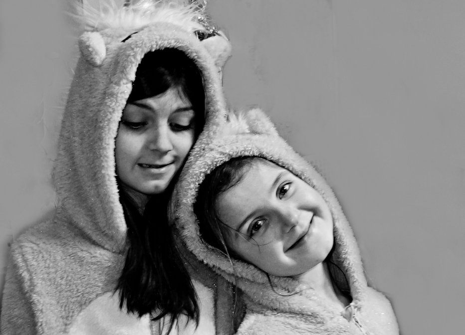 sestřičky Adélka s Verunkou