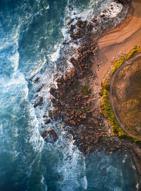 Coucher de soleil sur la Paracou