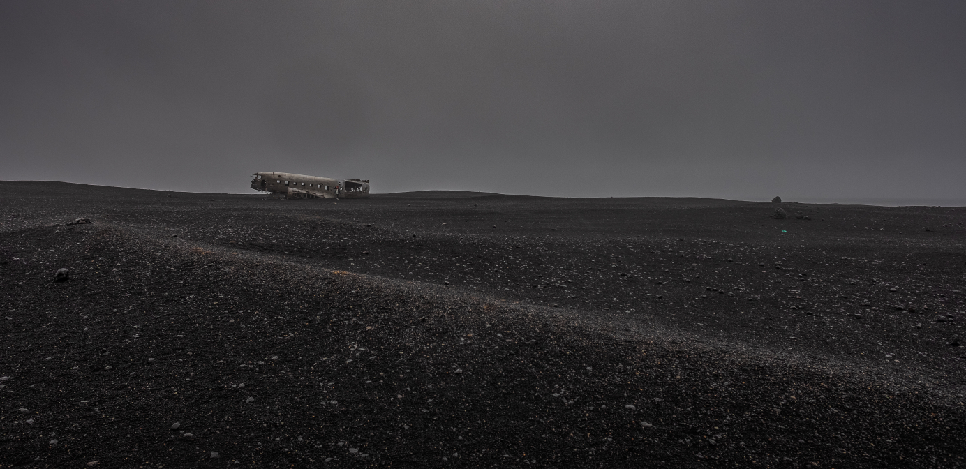 Landscape Dark and wet