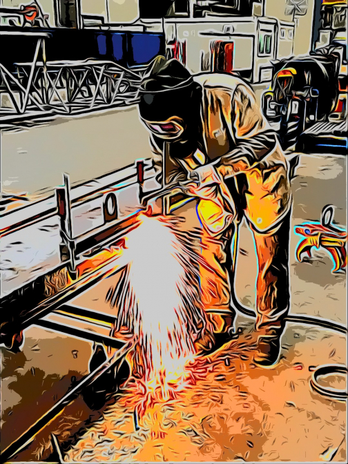 ARC WELDING MAN