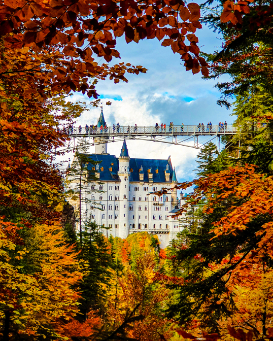 Neuschwanstein Blättermärchen