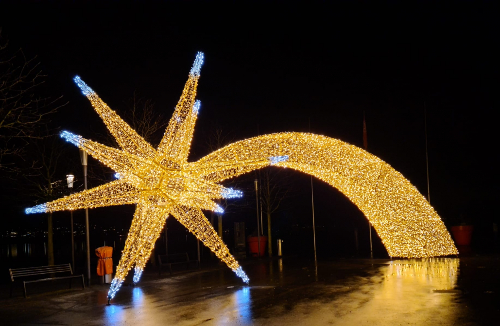 Stehende Sternschnuppe